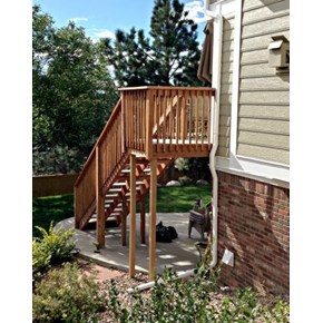 Built deck and staircase for home in Greenwood Village, CO