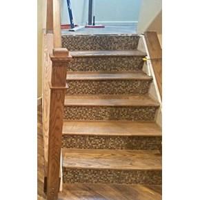 Staircase construction and handrail built in Golden, CO