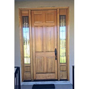 Entry way Door to be re stained in Morrison CO - Before