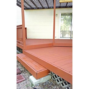Amazing transformation of worn deck in Golden CO 80401
