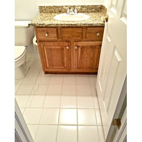 Cracked tile from poor workmanship in Golden CO 80401