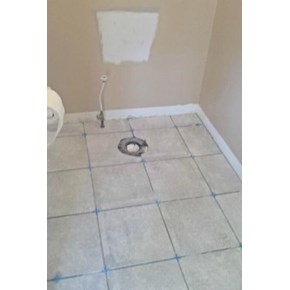 Tile set over Duroc subfloor (not pictured) Larkspur CO 80118