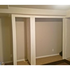 Finished closet ready to paint in Lakewood CO 80226