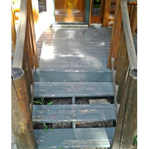 Scrape and repaint porch and stairs in Morrison CO 80465 