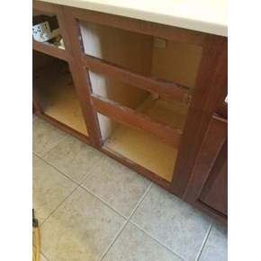 Before Photo of  Cabinet  in Venetia, PA
