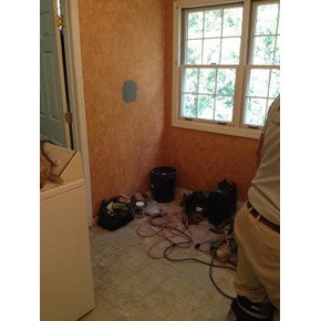 Before photo of master bathroom renovation in Washington, PA 