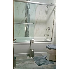 Finished Complete Bathroom remodel in the Pinery CO 80134