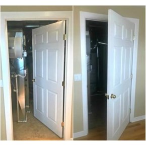 Furnace installed, Access door not to code in Castle Pines CO 80108