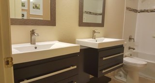 Bathroom Counter tops after