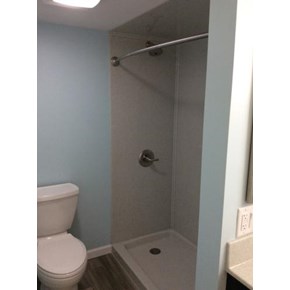 Ace Handyman Services Basement Bathroom Project in Swoyersville, PA