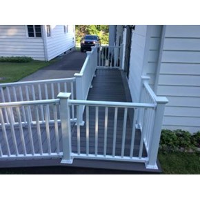 Ace Handyman Services Wilkes-Barre and Scranton Constructed a Wheelchair Ramp in Pittston, PA