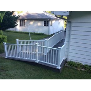 Ace Handyman Services Wilkes-Barre and Scranton Wheelchair Ramp Project in Pittston, PA