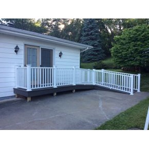 Ace Handyman Services Wilkes-Barre and Scranton Wheelchair Ramp Project in Pittston