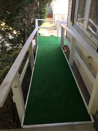 Universal Accessibility ramp repair - After Casper WY