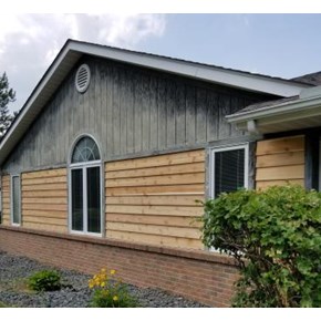 Ace Handyman Services Installed Cedar Siding in Galena, Ohio