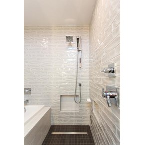 Modern bathroom upgrade - portland oregon