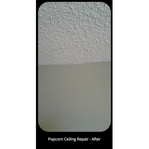 Popcorn Ceiling Repair - After - Lakewood, CO