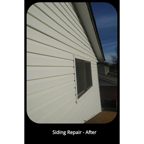 Siding Repair - After - Arvada, CO