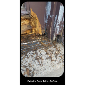 Exterior Door Trim Repair - Lakewood, CO