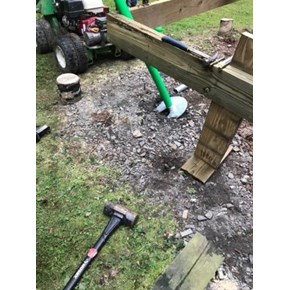 Ace Handyman Services Wilkes-Barre and Scranton Deck Project in Larksville, PA