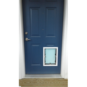 Installed a Hale Pet Door in Columbus, Ohio