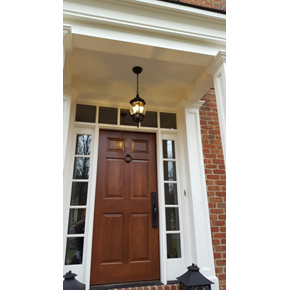 Installed Exterior Light in New Albany, Ohio 