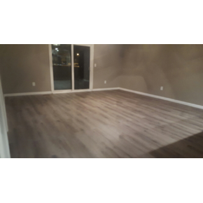 Installed Hard Wood Flooring and Baseboards in Westerville, Ohio