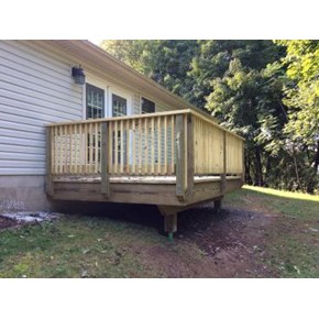 Ace Handyman Services Wilkes-Barre and Scranton After Photo of Deck Project in Larksville, PA