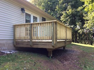 After Photo of Ace Handyman Services Wilkes-Barre and Scranton Deck Project in Larksville, PA