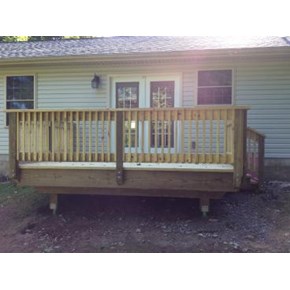 Ace Handyman Services Wilkes-Barre and Scranton Built a Deck Project in Larksville, PA