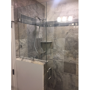 Ace Handyman Services Walk in shower remodel in Canal Winchester, Ohio