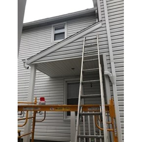 Ace Handyman Services Wilkes-Barre and Scranton Porch Shed Roof Installation in Pittston, PA