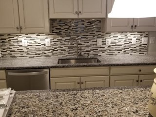 After-Kitchen Backsplash-Middletown, Maryland