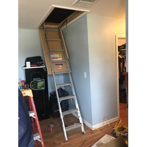 Ace Handyman Services Wilkes-Barre and Scranton Installed Pull Down Attic Steps in Laflin, PA