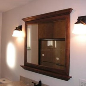 Bathroom accessories and lighting updated in the Upper St Clair, PA area