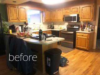 Harrisburg Kitchen Remodel - BEFORE