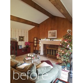 Harrisburg Living Room - BEFORE