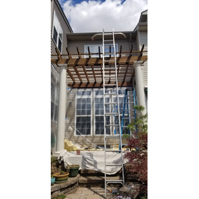 Pergola Staining-Frederick, MD