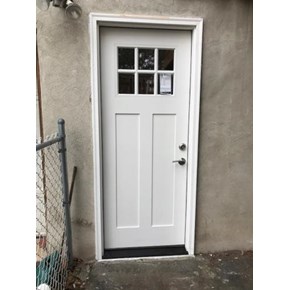 Ace Handyman Services Wilkes-Barre and Scranton Exterior Access Door Installation in Dallas, PA