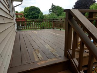Deck Before in Binghamton, NY