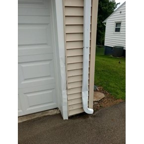 Some Cracked Siding and Dented Trim in Binghamton, NY