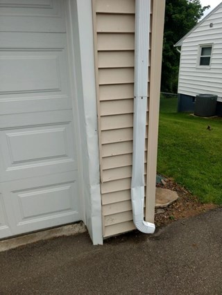 Some Cracked Siding and Dented Trim in Binghamton, NY