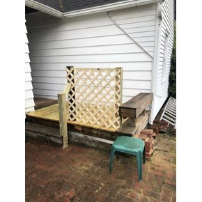 Porch Railing Installed in Endicott, NY