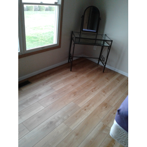 Ace Handyman Services Installed Hardwood Floors in bedroom in Grove City, Ohio