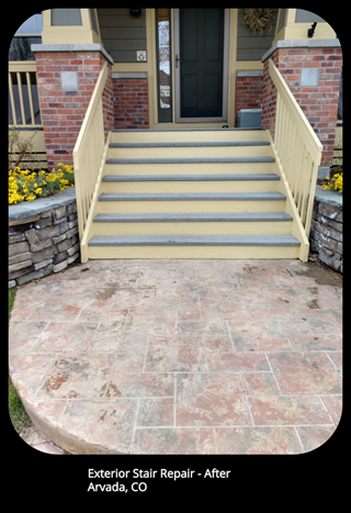 Exterior Stair Repair - Arvada, CO - After