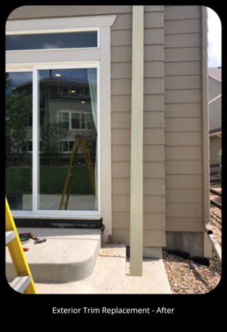 Exterior Trim Replacement - After - Aurora, CO