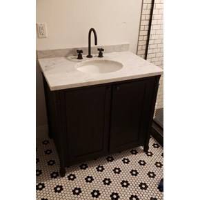 New vanity installation In southwest Portland