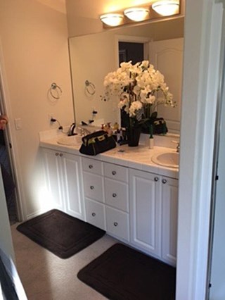Primary bathroom remodel before