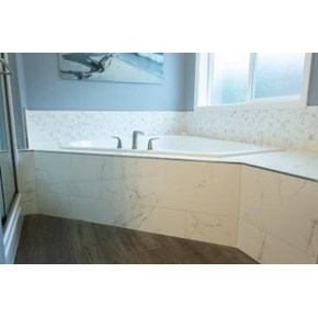 New bathroom tile in Tualatin