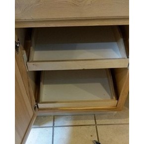 Kitchen Cabinet Pullout installation in NE Portland